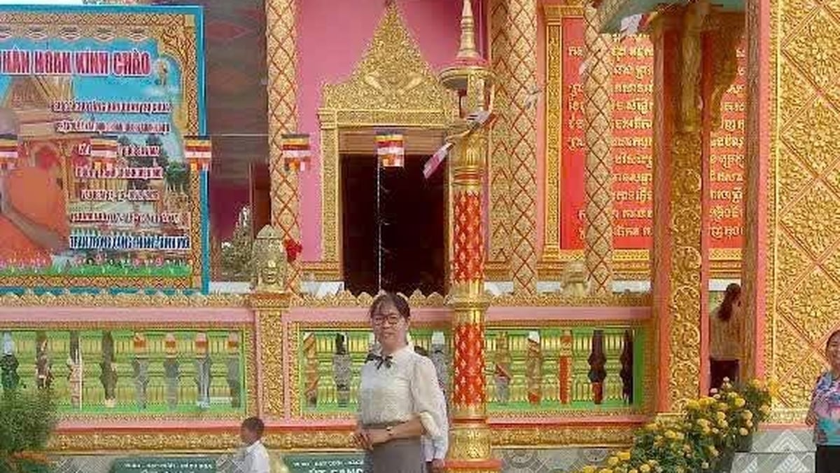 Pagoda Ta Lon, aldea de Cai Coi, comuna de Long Vinh, provincia de Vinh Long