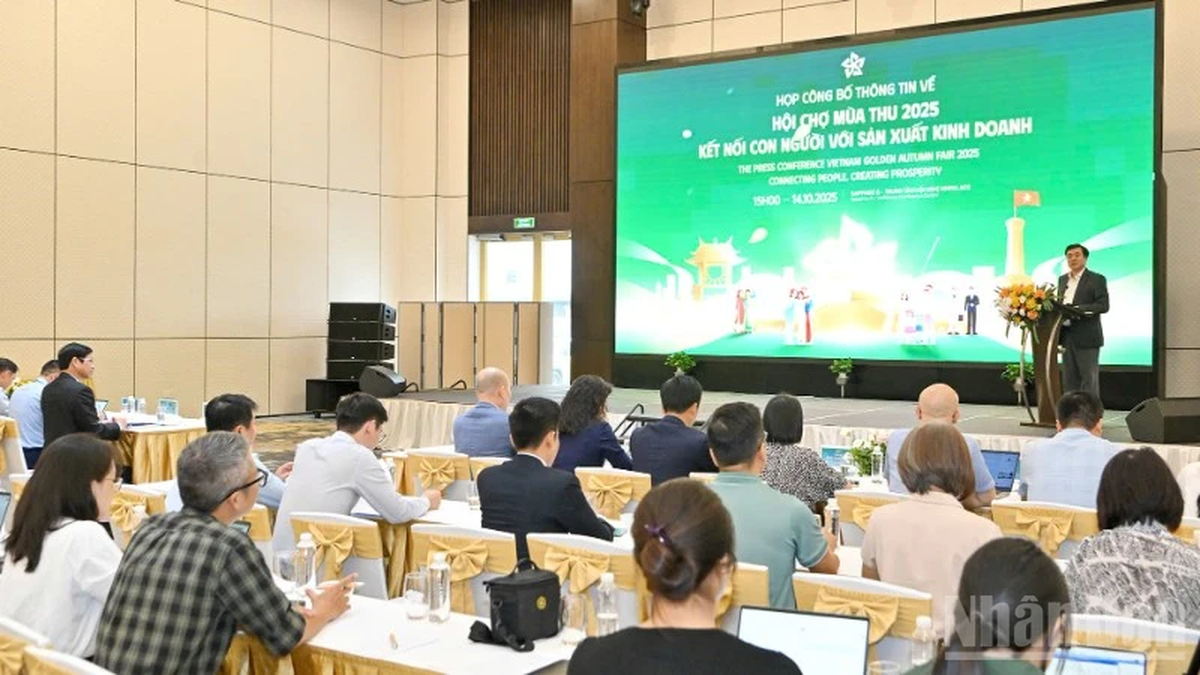 Họp báo Hội chợ Mùa Thu 2025: “Siêu hội chợ sáu Nhất”
