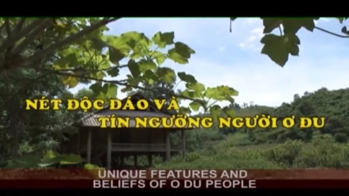 Unique Writing and Culture of the O Du People - Nghe An