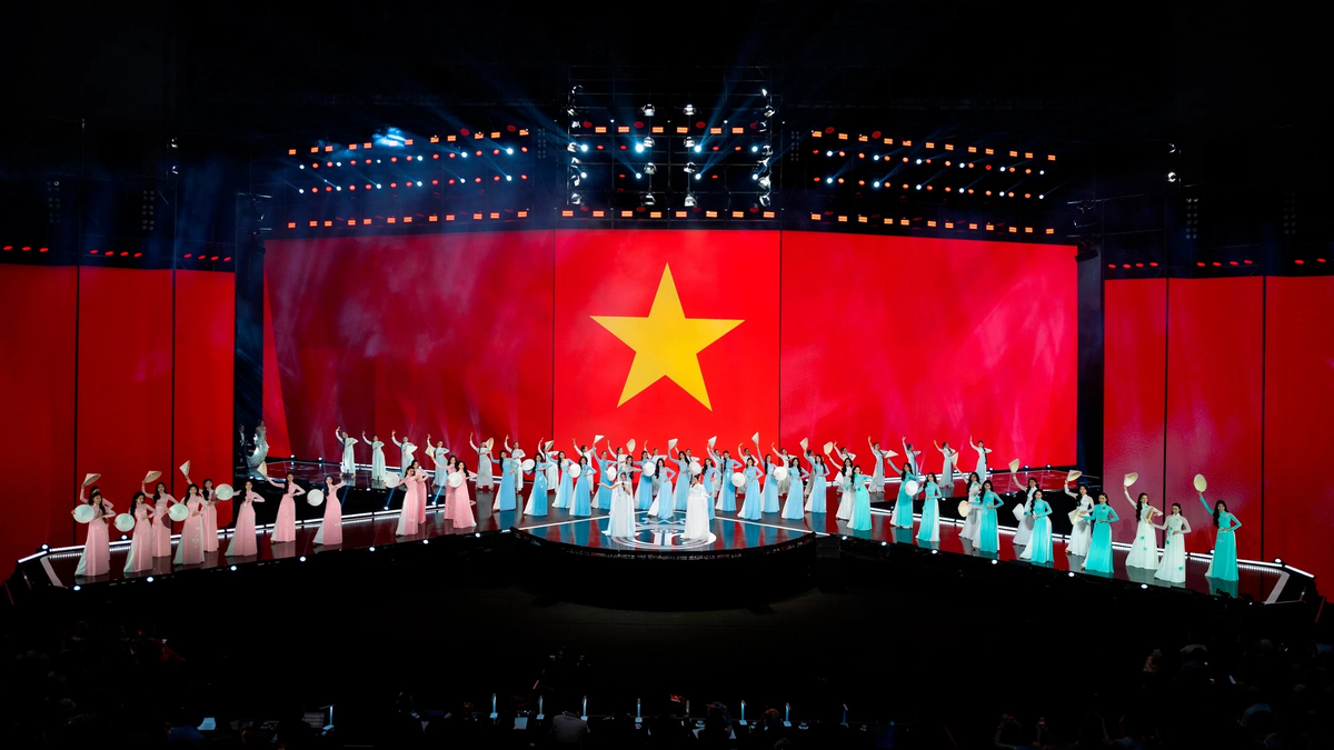 Top 25 thí sinh Hoa hậu Việt Nam cùng tôn vinh văn hóa Thăng Long-Hà Nội