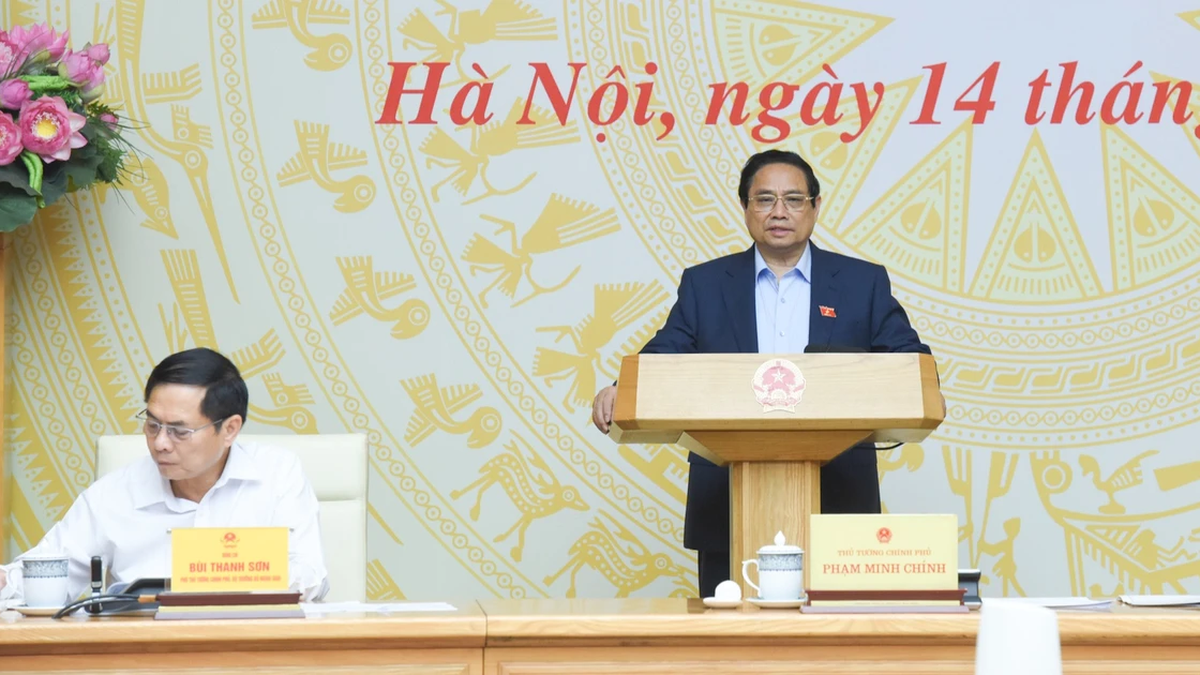 [Photo] Prime Minister Pham Minh Chinh chairs conference on anti-smuggling, trade fraud, and counterfeit goods