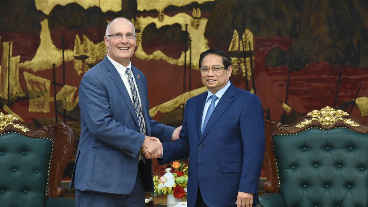 [Photo] Le Premier ministre Pham Minh Chinh reçoit une délégation bipartite de la Chambre des représentants des États-Unis
