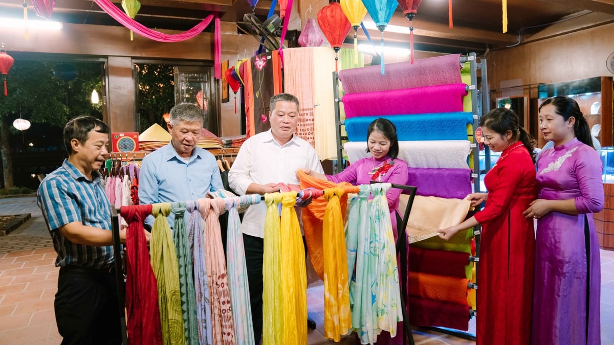 Làng lụa Nha Xá hội nhập và phát triển