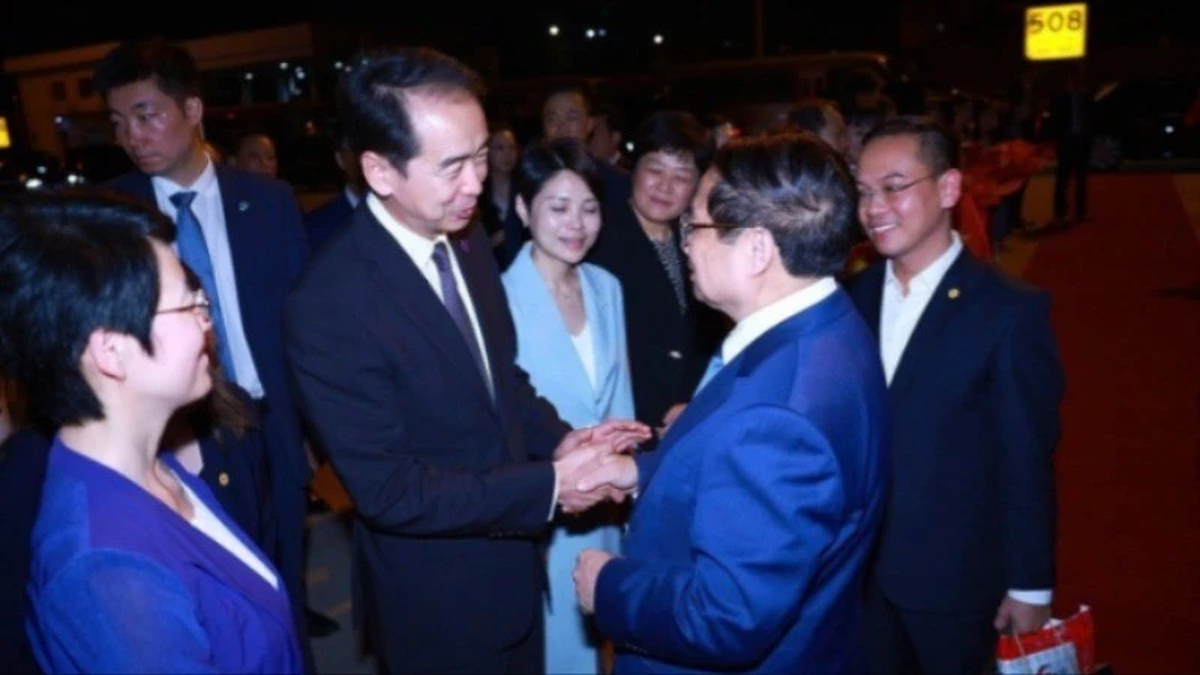[Ảnh} Thủ tướng Phạm Minh Chính kết thúc chuyến làm việc tại Trung Quốc