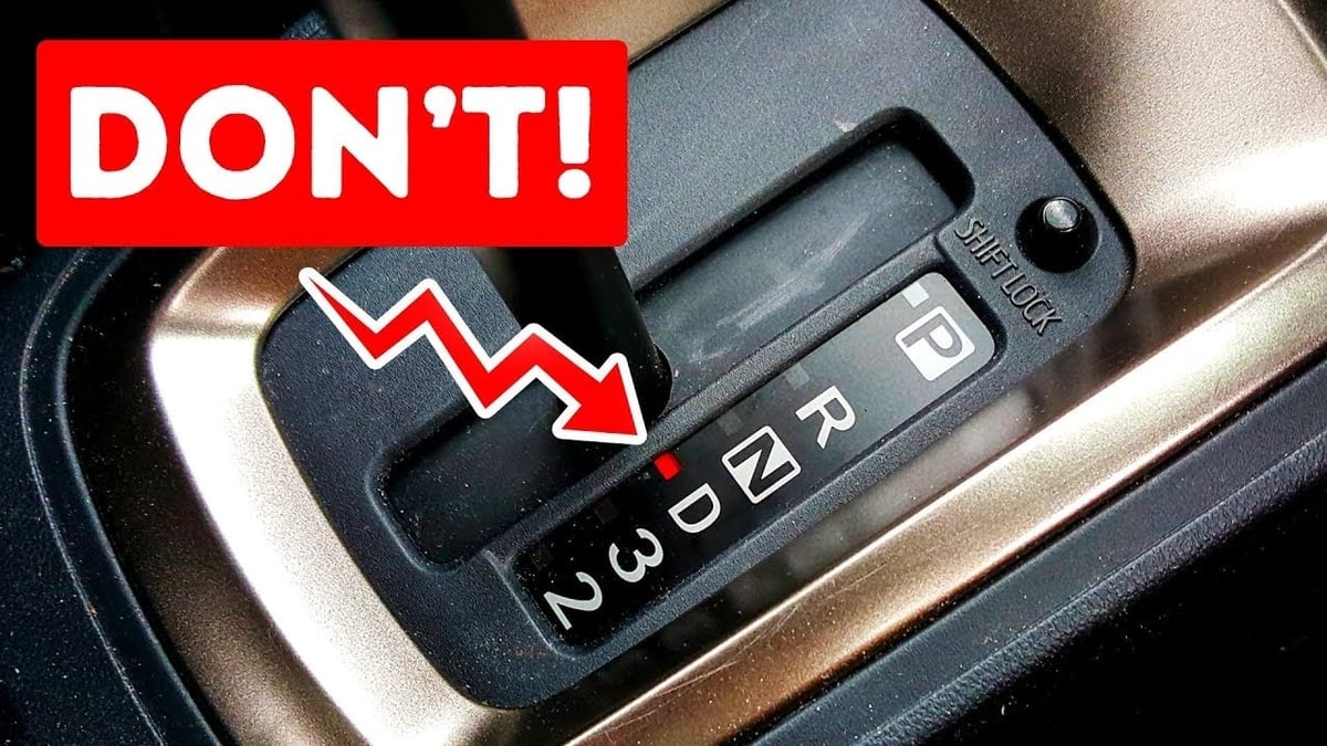Choses à éviter lors de l'utilisation de voitures automatiques