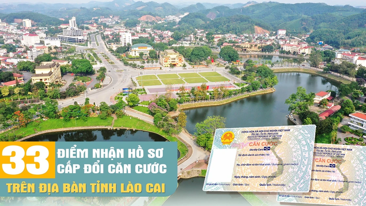 Bekanntgabe von 33 Standorten zur Entgegennahme von Anträgen auf Erneuerung des Personalausweises in der Provinz Lao Cai