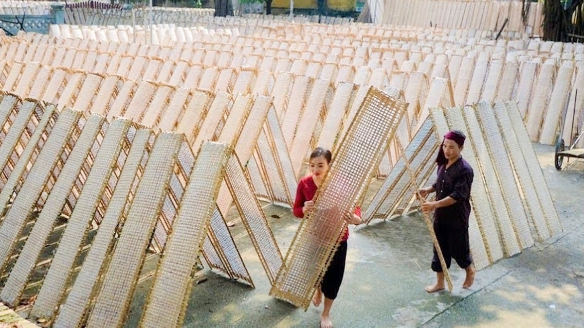 Un village centenaire de papier de riz reconnu comme patrimoine national