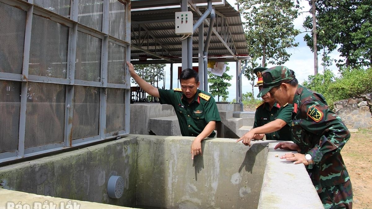 Giải “cơn khát” cho bộ đội ở vùng biên