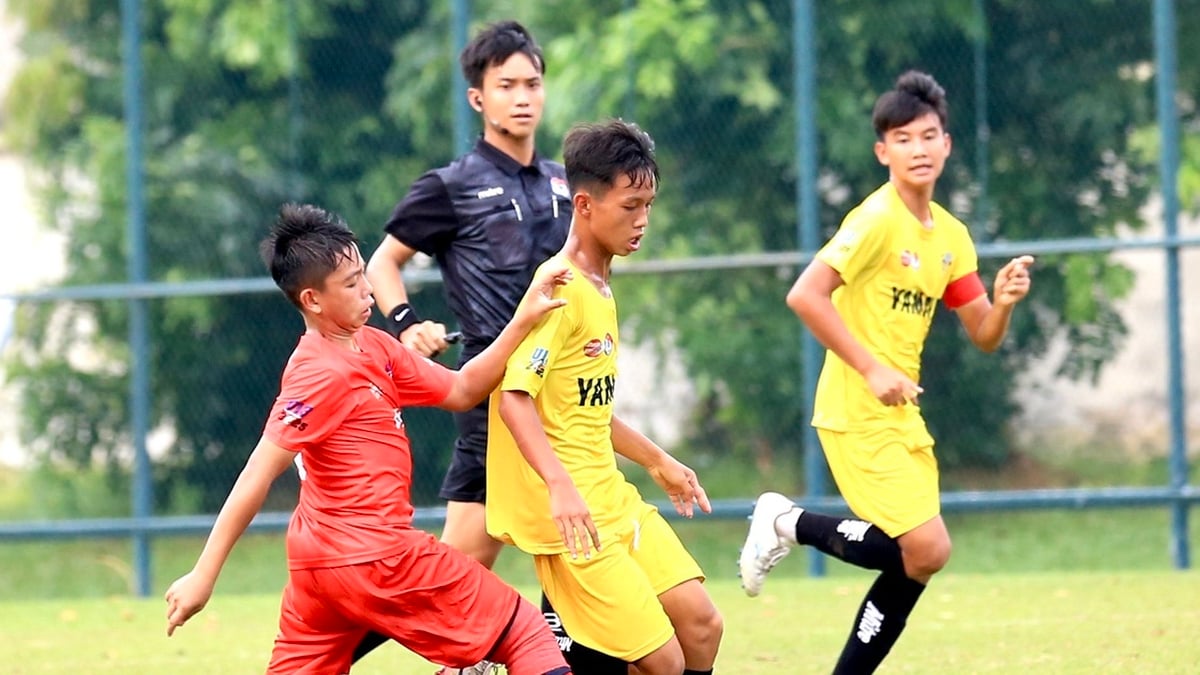 نهائي كأس ياماها الوطني تحت 13 عامًا 2025: SLNA وNam Dinh يتنافسان على العرش