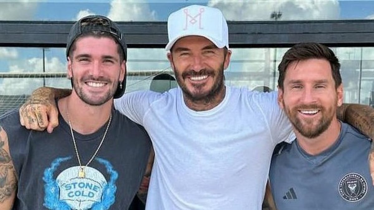 David Beckham appears in Miami, preparing to welcome De Paul to reunite with Messi