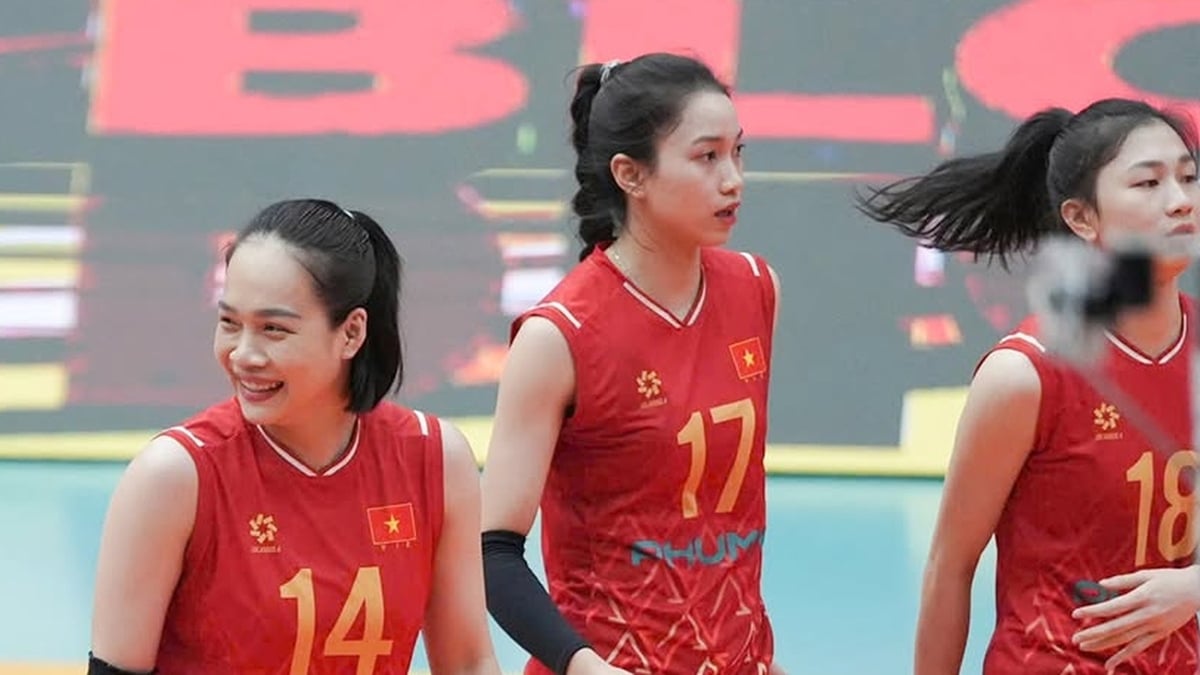 ベトナム女子バレーボールチームは上海でフランスU21チームを楽々と破った