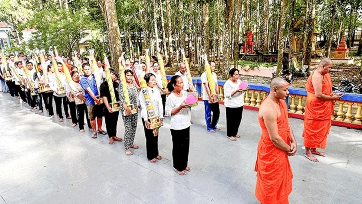 พักผ่อนตากอากาศฤดูร้อน – ความงามทางวัฒนธรรมของชาวเขมรภาคใต้