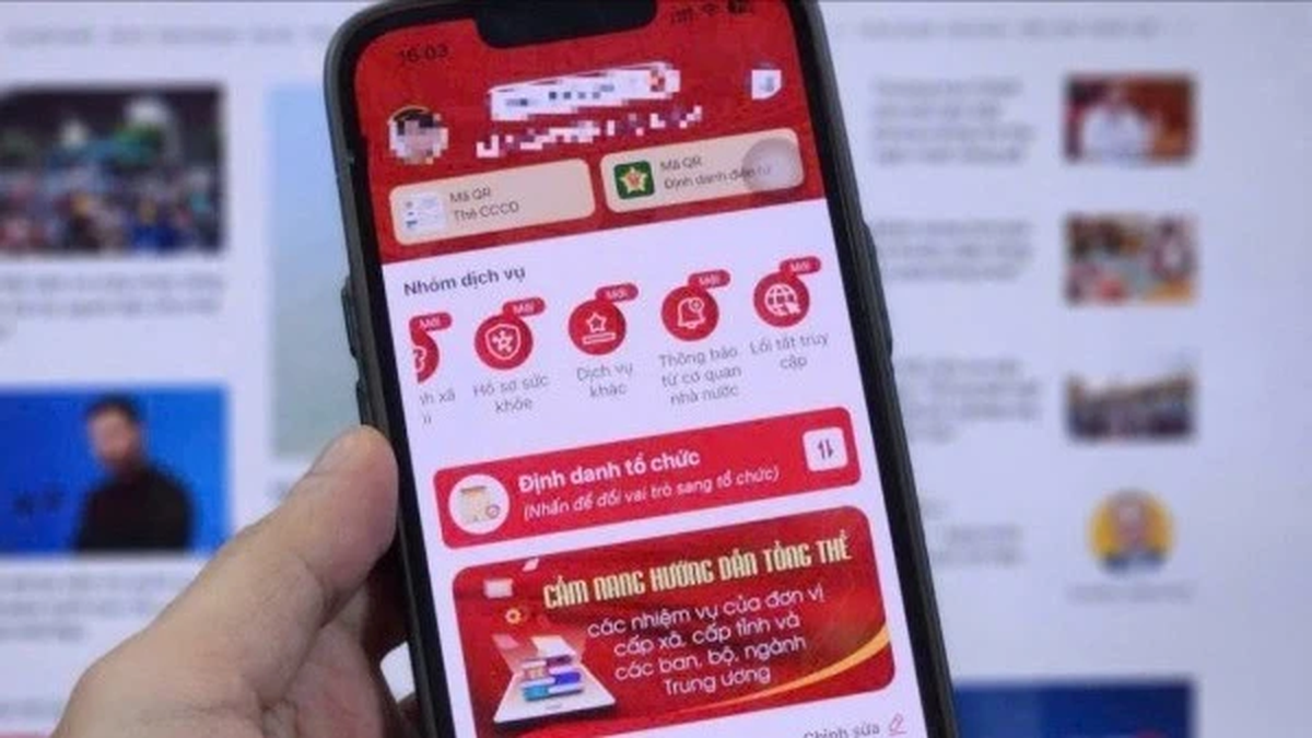 أداة المساعد الافتراضي للذكاء الاصطناعي على VNeID للبحث عن البلديات والأحياء الجديدة