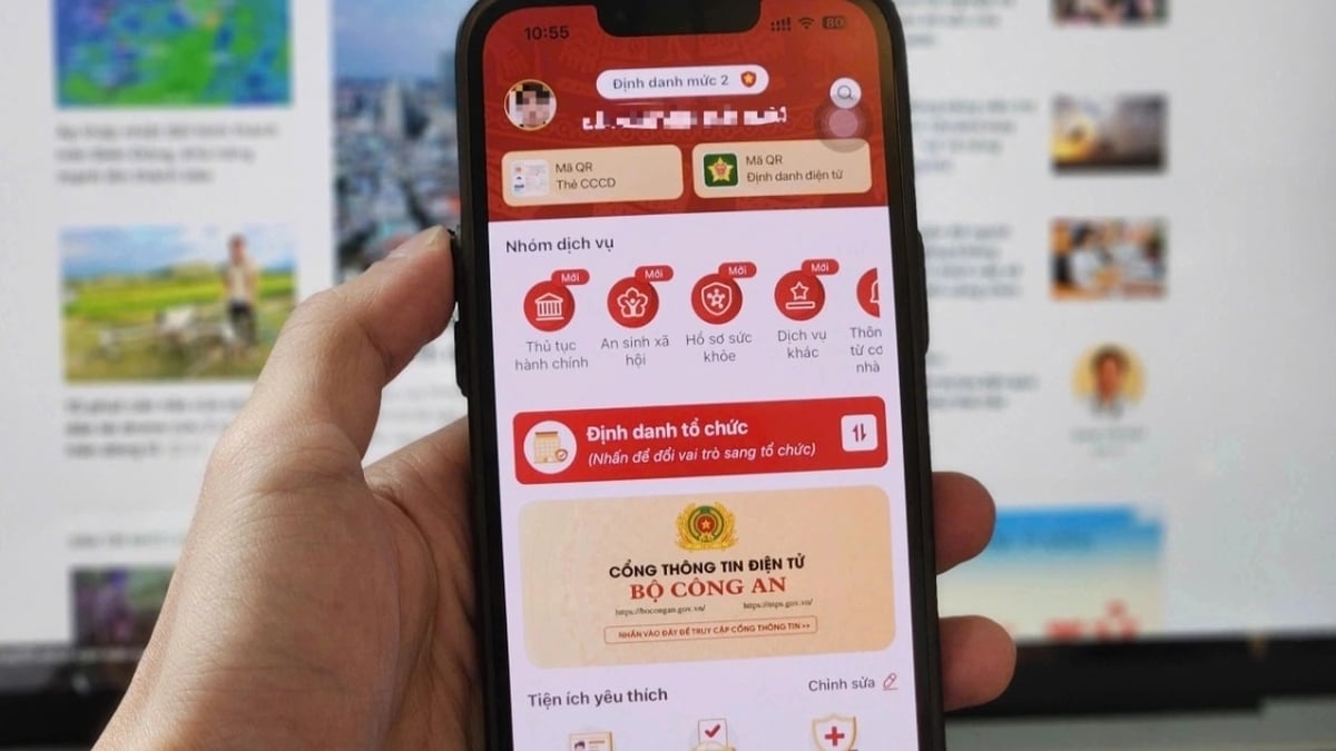 Series of new features integrated into VNeID from July 14