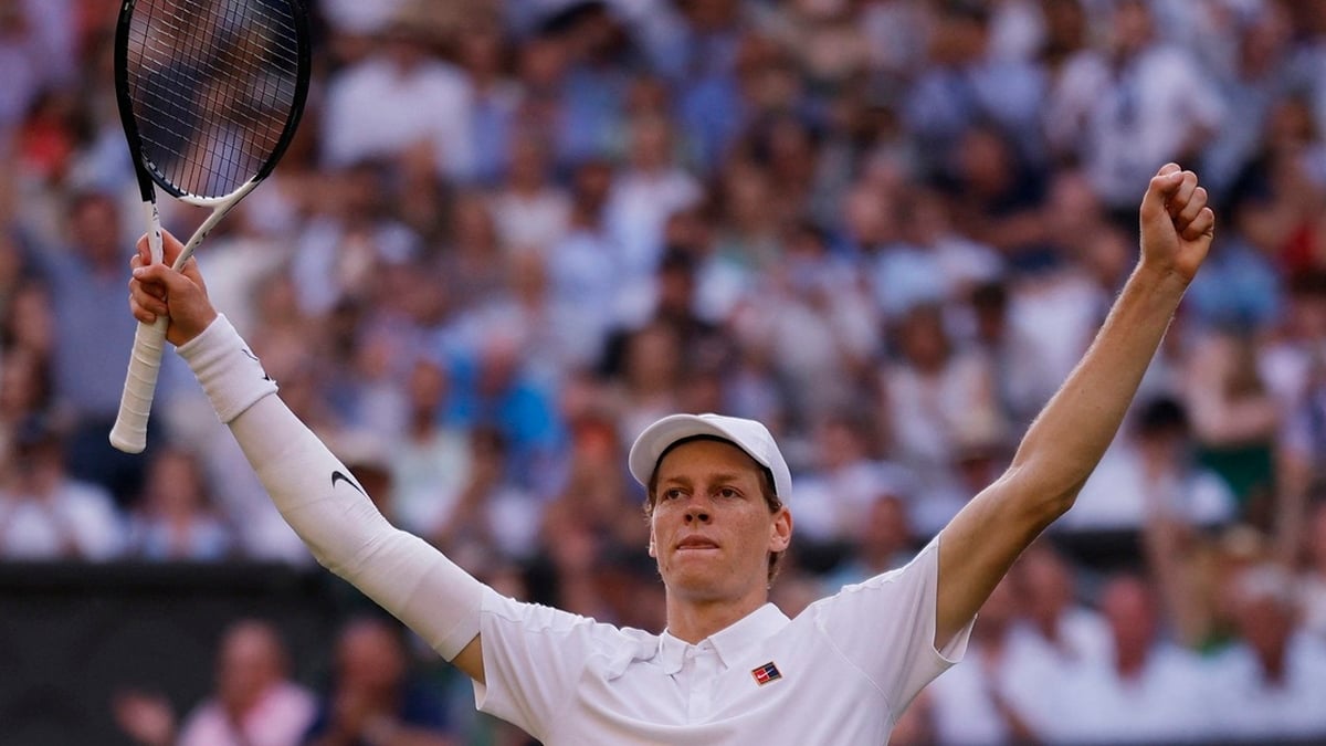 Sinner successfully avenged Alcaraz in the Wimbledon final