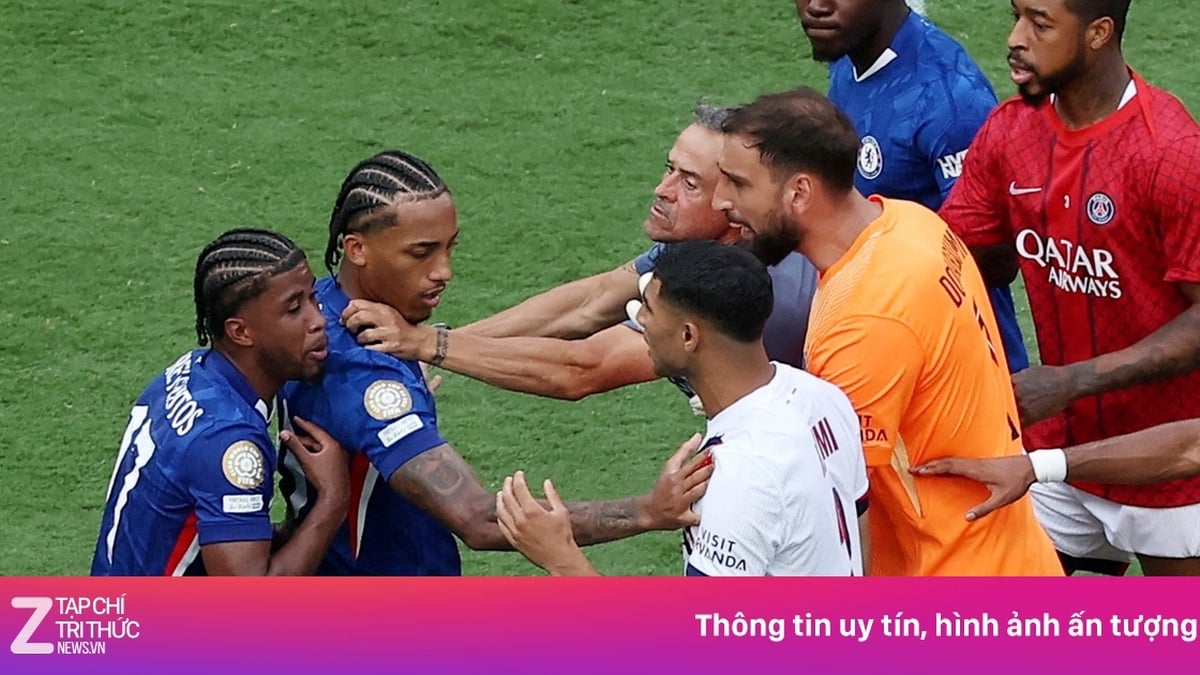 Les mauvaises actions de Luis Enrique après sa défaite contre Chelsea