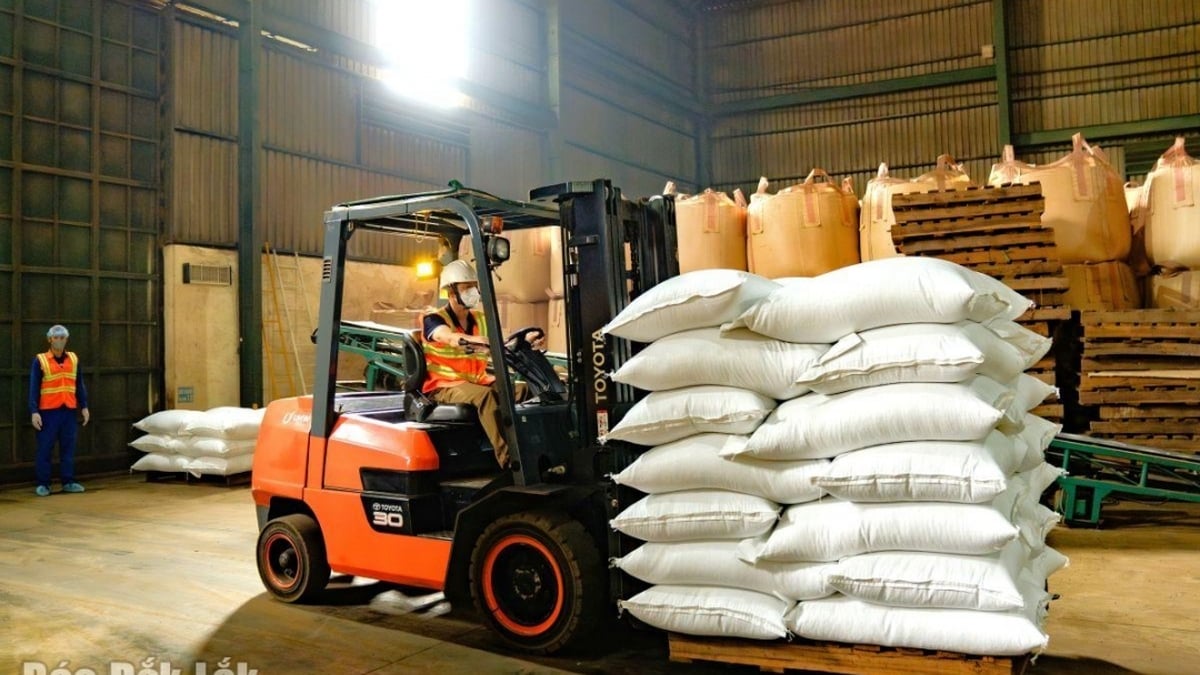 Dak Lak has a business honored in export activities.