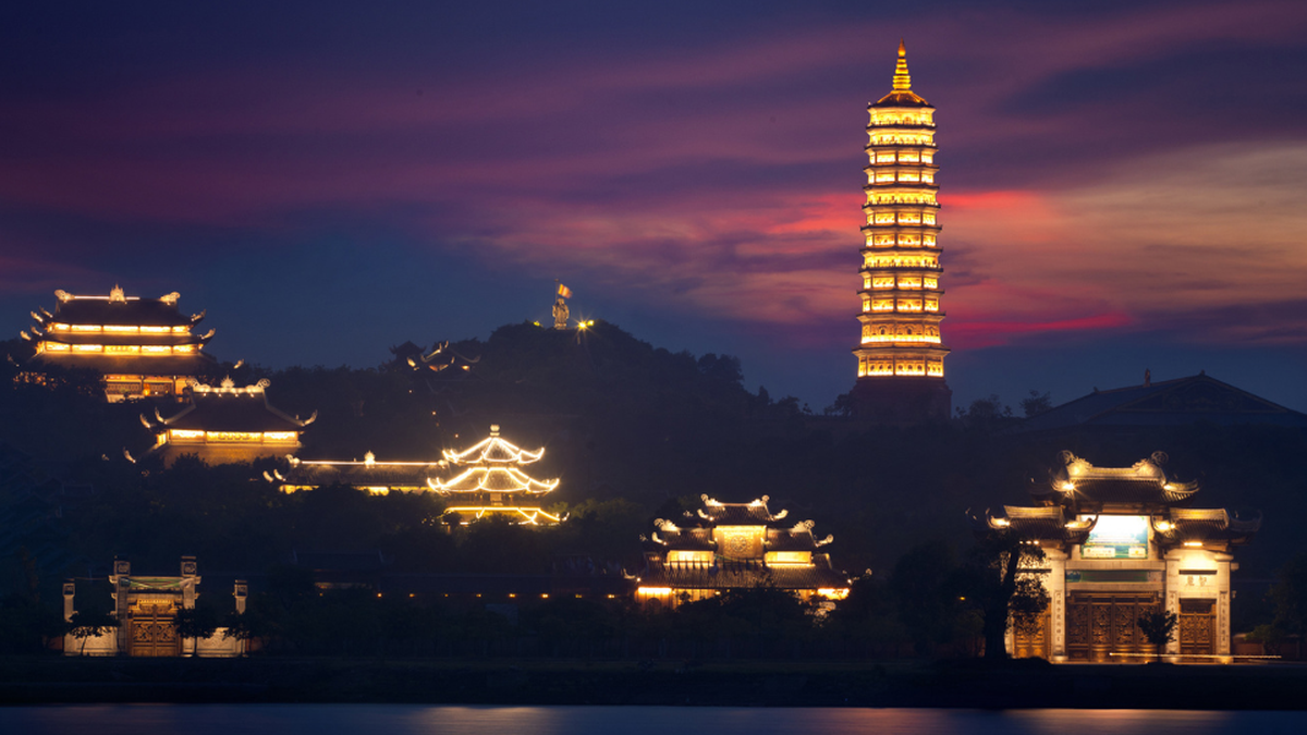 Die bekanntesten nächtlichen Touristenziele in Ninh Binh