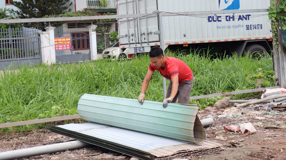 Tran Bien Ward will forcibly evict 14 households in Bien Hoa 1 Industrial Park from July 17 to 19.