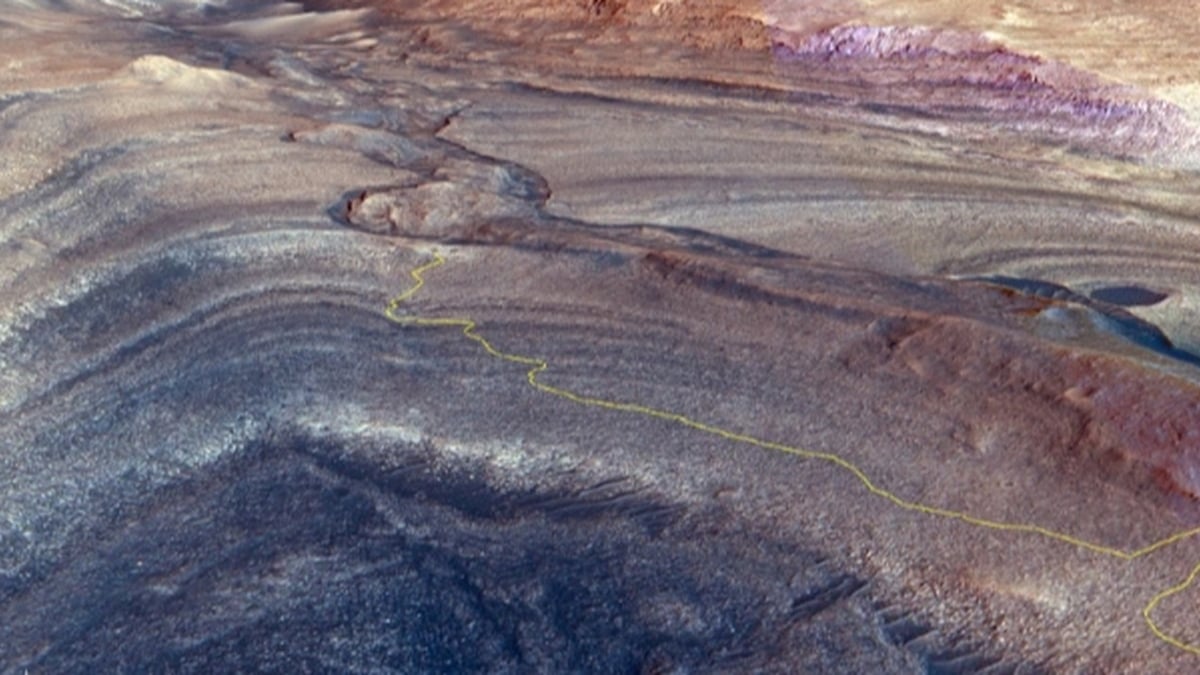 Unerwartete Entdeckung in einem Felsen auf dem Mars versteckt