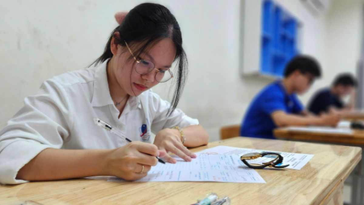 Look up 2025 high school graduation exam scores on Nguoi Lao Dong Newspaper