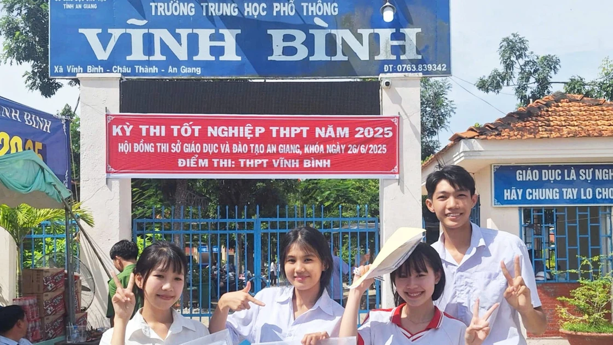 An Giang a un taux d'obtention du diplôme d'études secondaires de 99,14 % en 2025