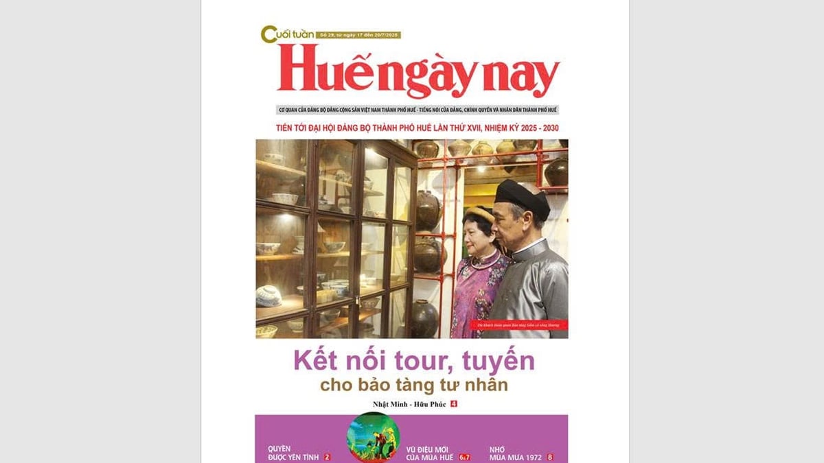 Por favor, lea Hue Today Weekend No. 29, publicado el 17 de julio.