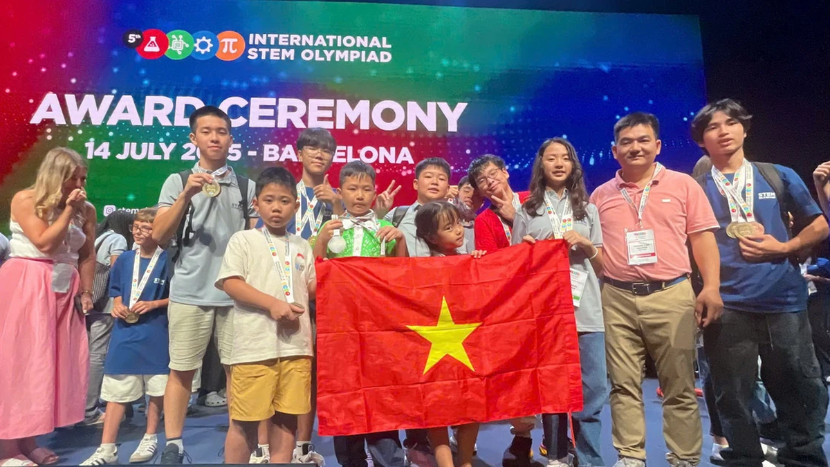 Vietnam logra excelentes resultados en la Olimpiada Internacional STEM 2025