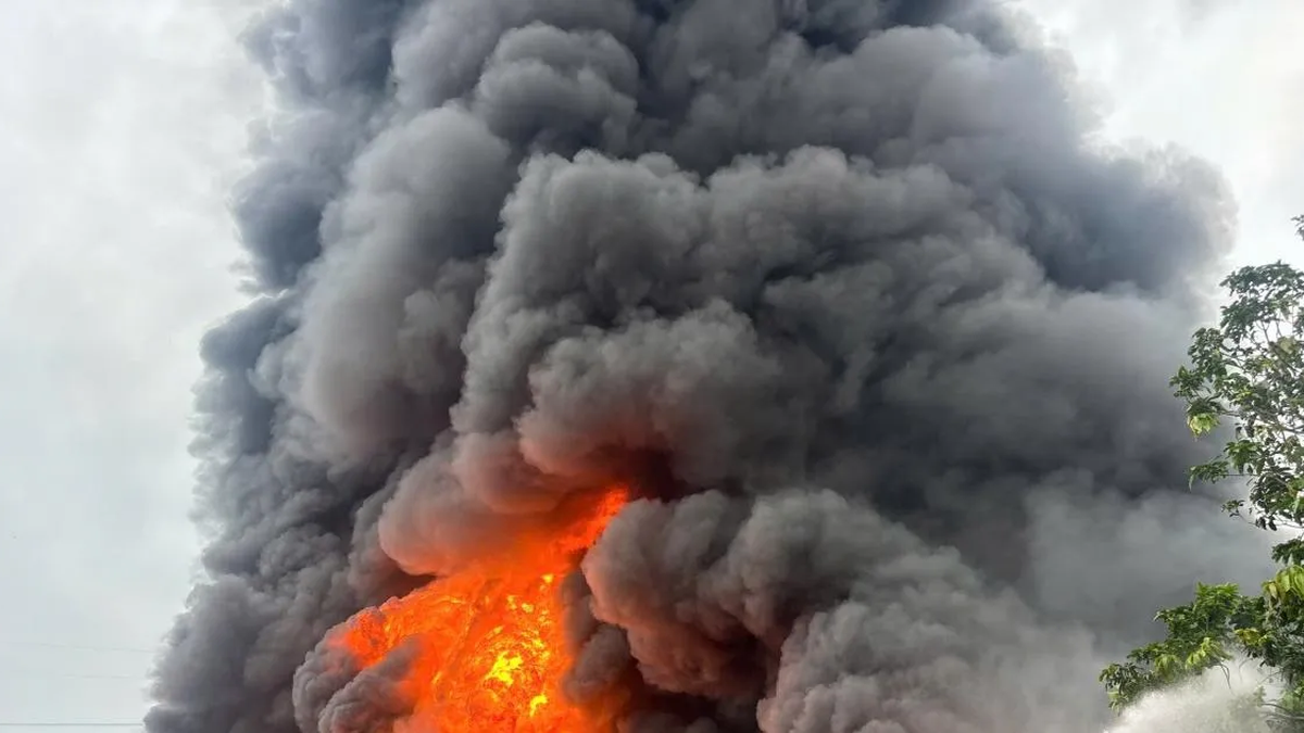 Contrôle des incendies dans une entreprise de peinture