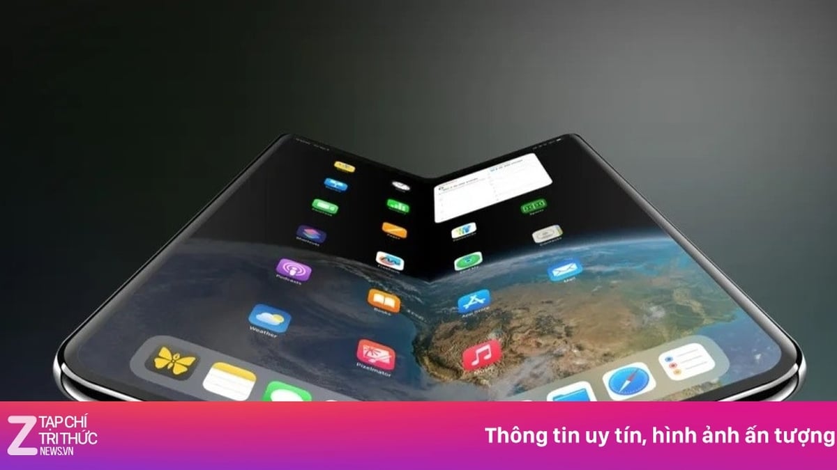L'iPhone à écran pliable se dévoile progressivement