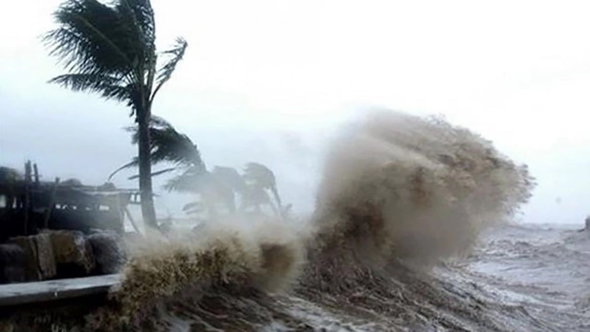 Pronóstico para la noche del 21 de julio: la tormenta número 3 (tormenta Wipha) tocará tierra directamente en Hai Phong.