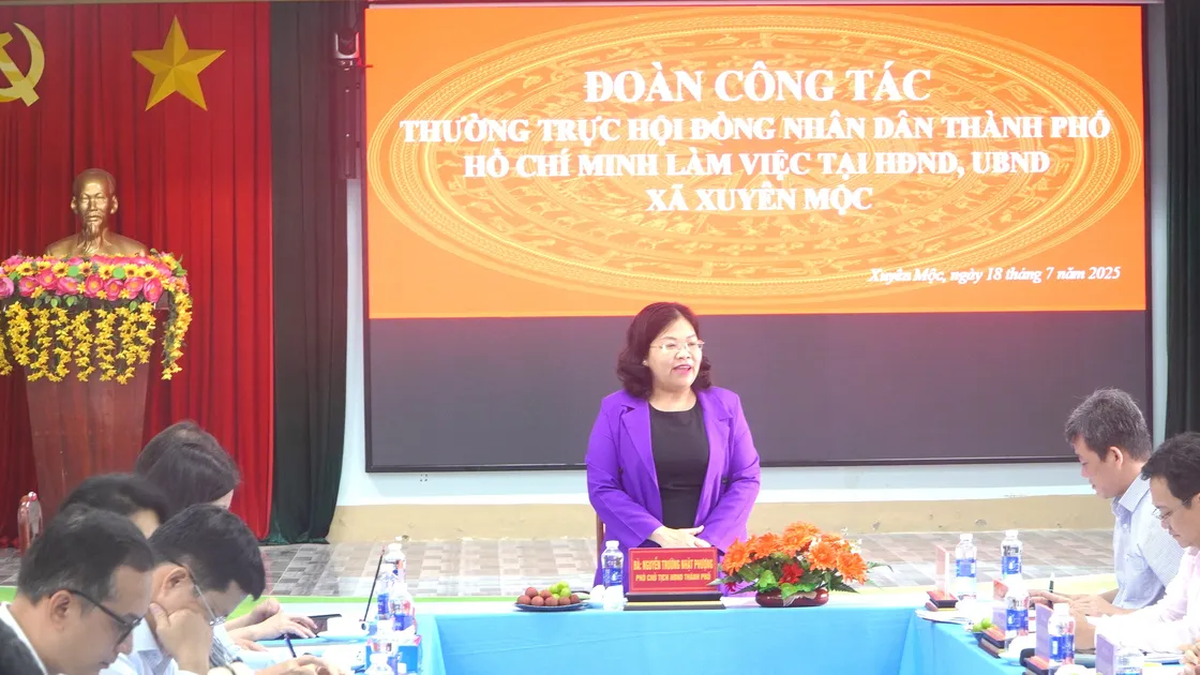 ឃុំ Xuyen Moc (HCMC)៖ ធ្វើអាជីវកម្មសក្តានុពលព្រៃឈើ និងសមុទ្រ ដើម្បីអភិវឌ្ឍទេសចរណ៍