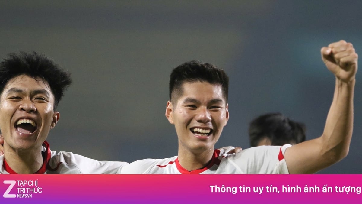 Der Spieler, der für die vietnamesische U23 zwei Tore erzielte, wollte einst mit dem Fußball aufhören