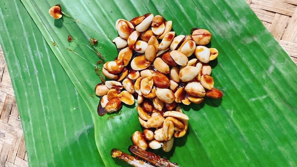 Souvenez-vous des bonbons aux haricots versés sur la feuille de bananier