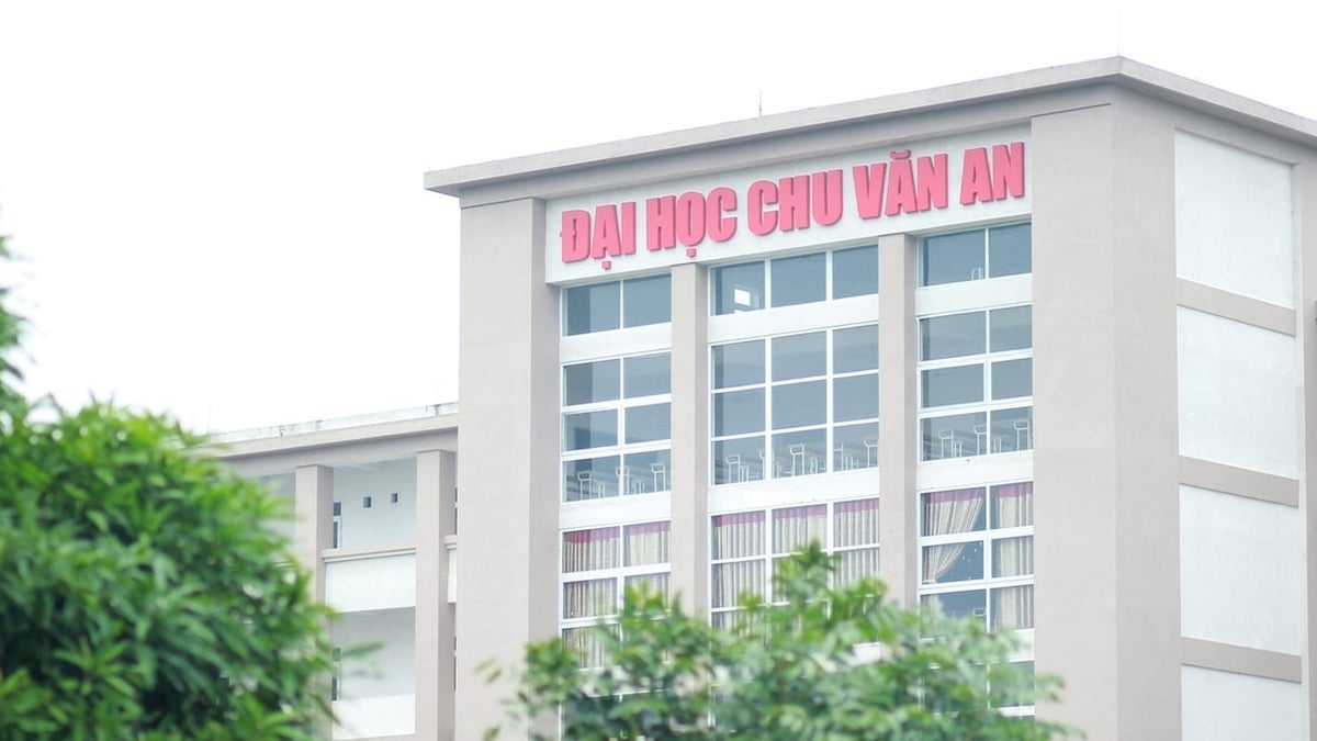 Puntuación de admisión de la Universidad Chu Van An 2025
