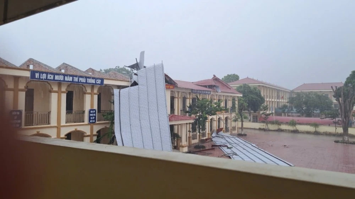 El Departamento de Educación de Phu Tho prepara un plan para prevenir y combatir la tormenta Wipha