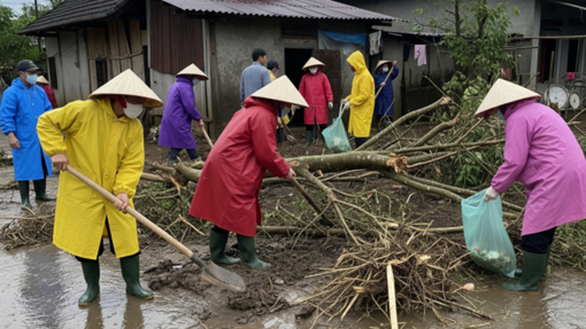 Reconstrucción ambiental después de tormentas e inundaciones