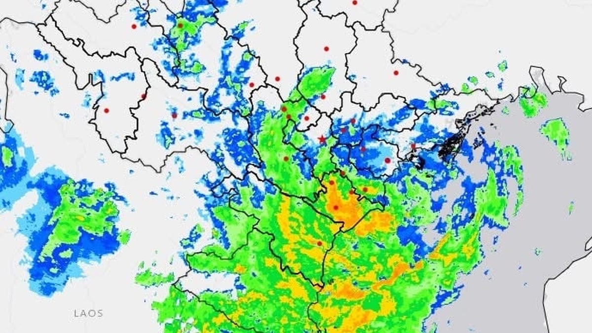 Auswirkungen von Sturm Nr. 3: Vom frühen Morgen des 22. Juli bis zum 23. Juli wird es in der nördlichen Deltaregion, Thanh Hoa und Nghe An, starken bis sehr starken Regen geben.