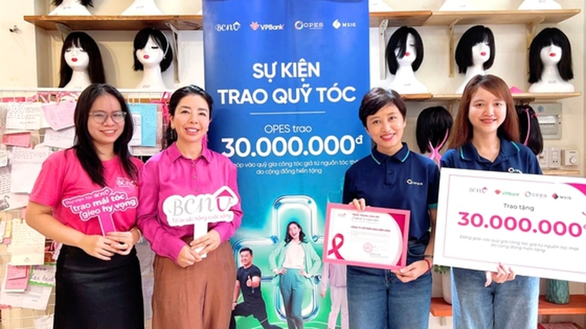 OPES, VPBank et MSIG s'associent pour collecter des fonds afin de soutenir les patients atteints de cancer