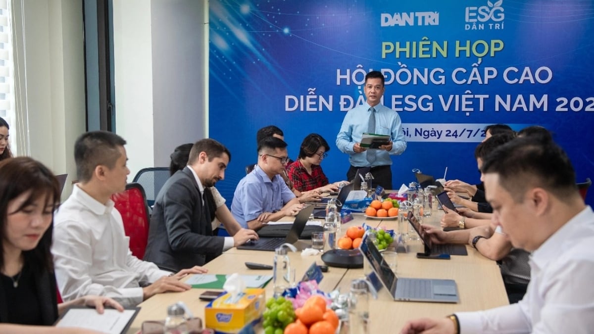 ฟอรั่ม ESG เวียดนาม 2025: การประชุมระดับสูงของสภาในวันที่ 24 กรกฎาคม