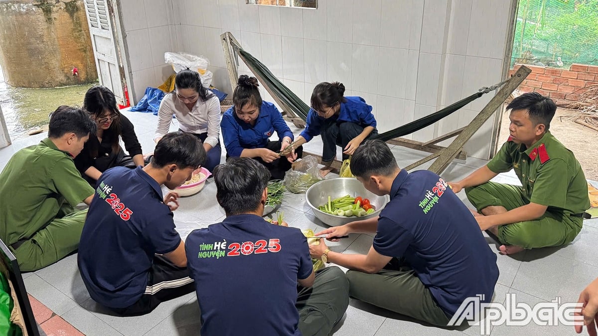 เยาวชนเขตซอนกี: จัดกิจกรรมแสดงความขอบคุณ