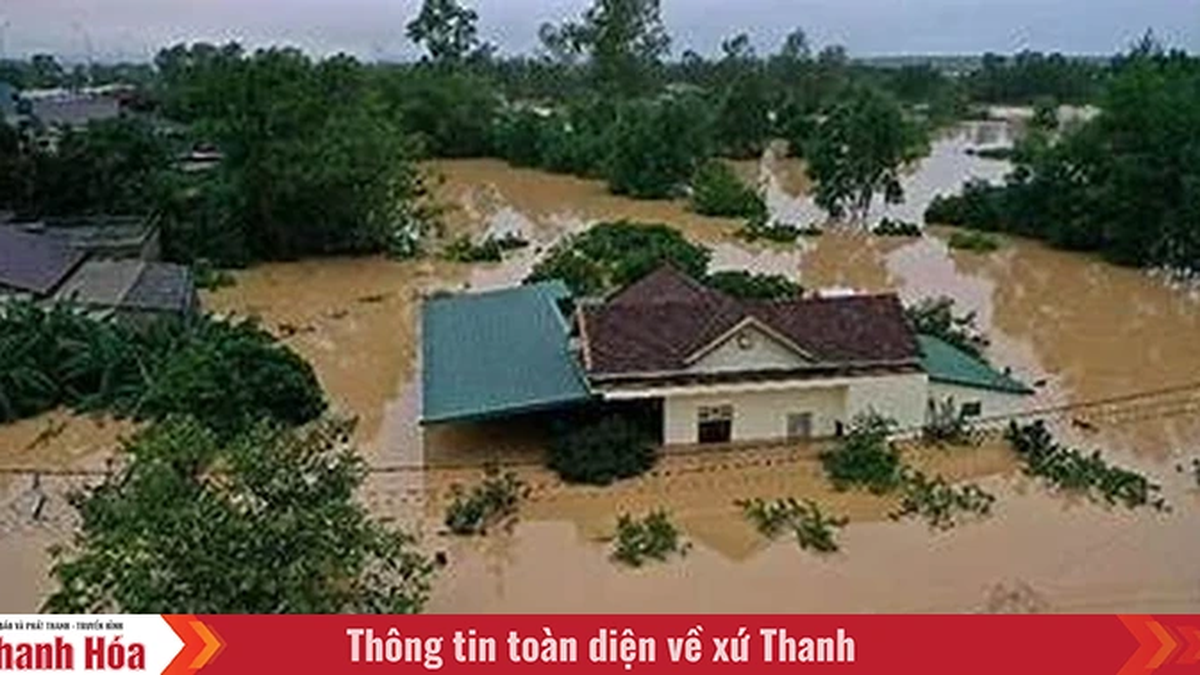 เตือนภัยน้ำท่วมในแม่น้ำและดินถล่มในทัญฮว้า ระหว่างวันที่ 22-25 กรกฎาคม