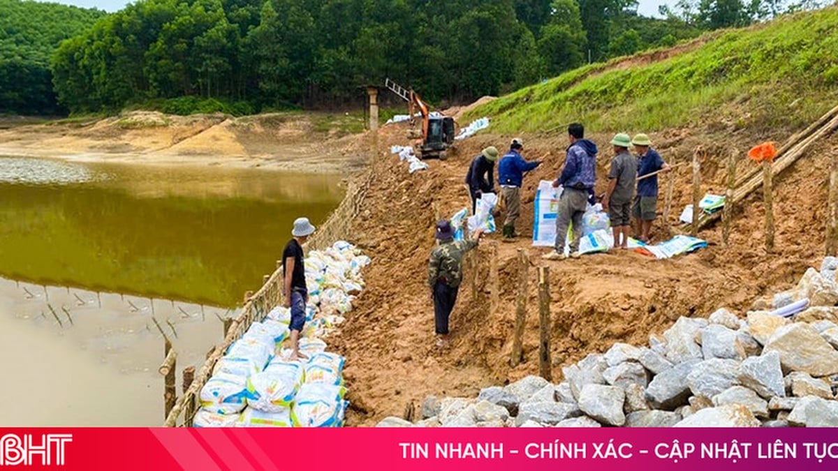 De nombreux barrages sont en train de « s'effondrer », Ha Tinh propose de soutenir près de 560 milliards de VND