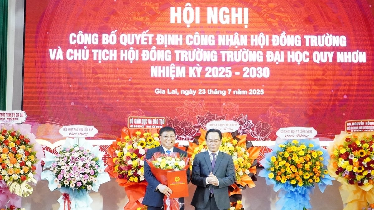Quy Nhon University announces new term School Council