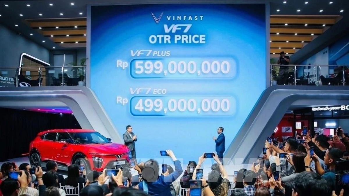 빈패스트 VF7 전기차, 인도네시아 시장에 출시