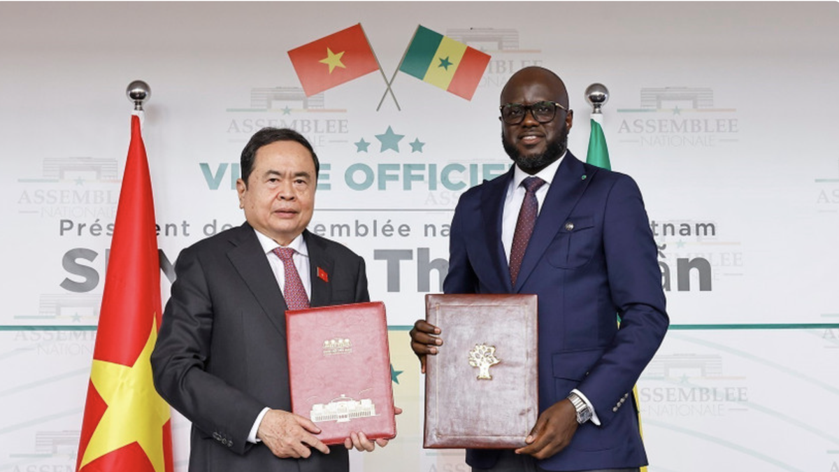 El Presidente de la Asamblea Nacional y el Presidente de la Asamblea Nacional de Senegal firmaron un Acuerdo de Cooperación