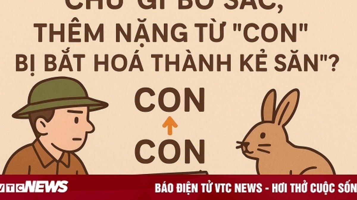 ¿Qué palabra pierde su agudeza y se hace más pesada, convirtiendo al animal capturado en cazador?