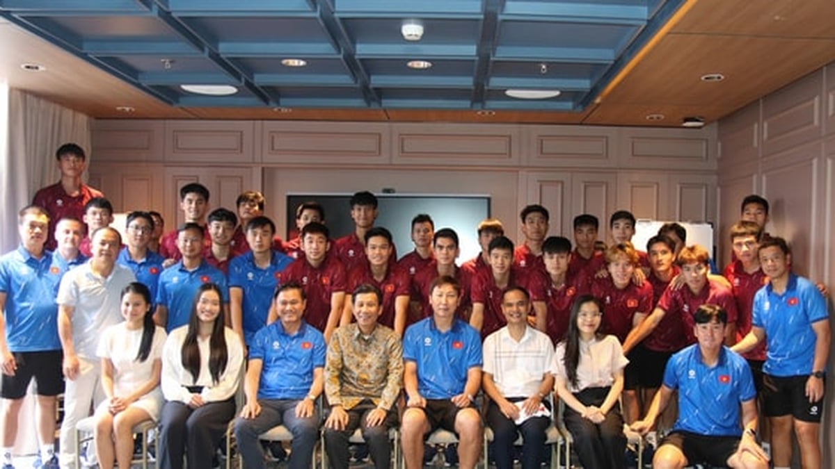 U23 Vietnam is fueled before the big match with U23 Philippines