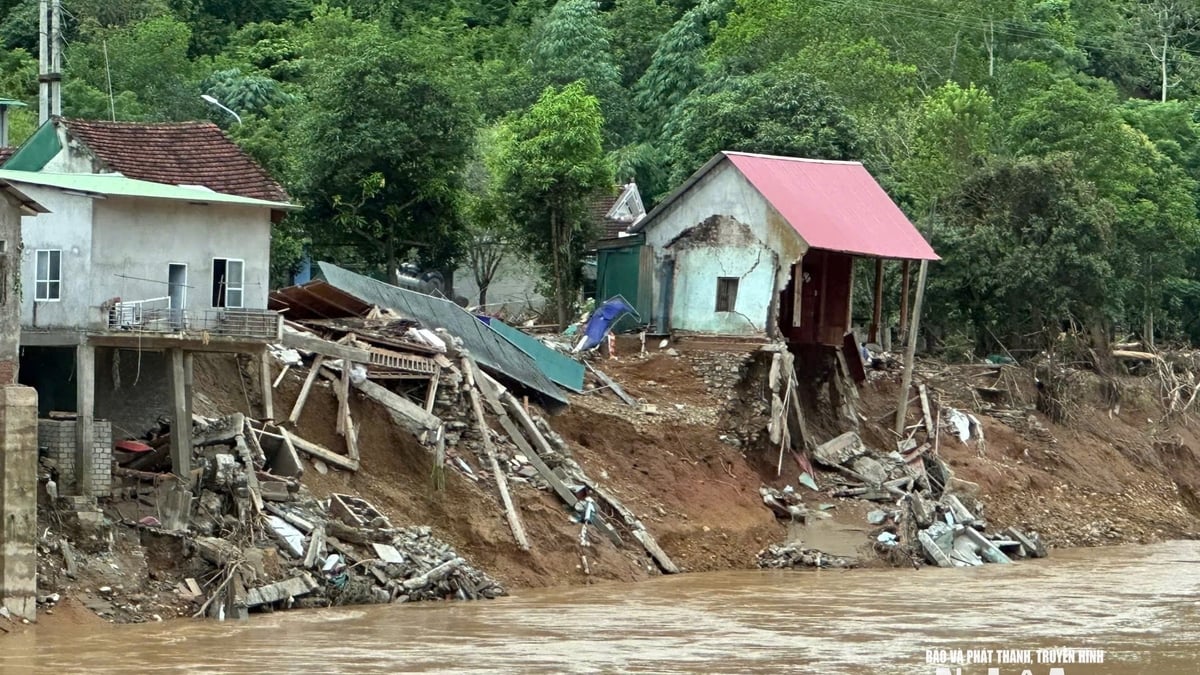 ゲアン省の多くの地域で大雨と洪水による洪水、土砂崩れ、地盤沈下が発生する恐れがあると警告