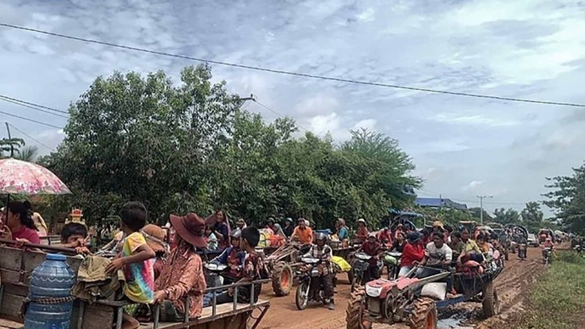 ការណែនាំដល់ពលរដ្ឋវៀតណាមអំពីស្ថានភាពនៅព្រំដែនថៃ-កម្ពុជា។